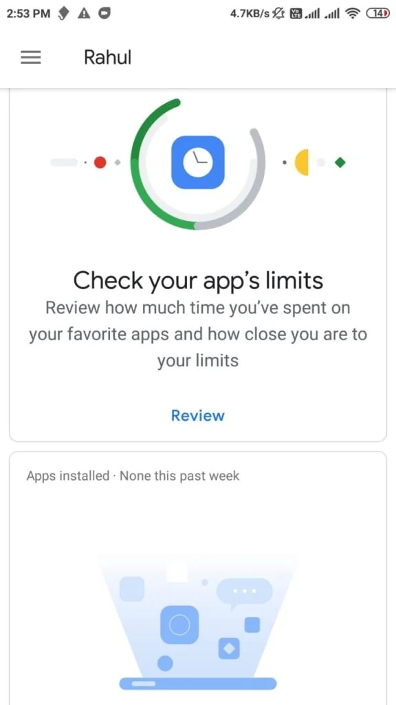 google family link app setup step 12