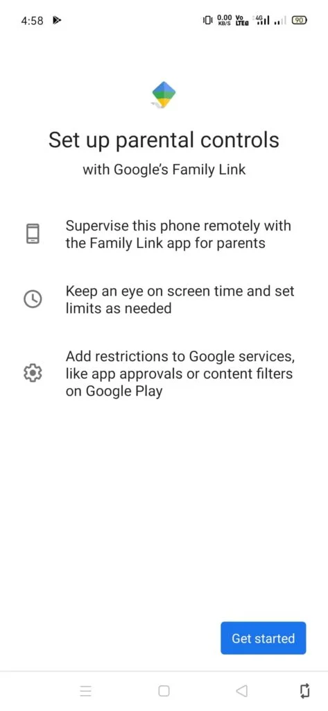google family link app setup guideline