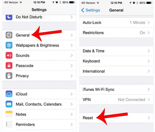 iphone location and privacy reset 1